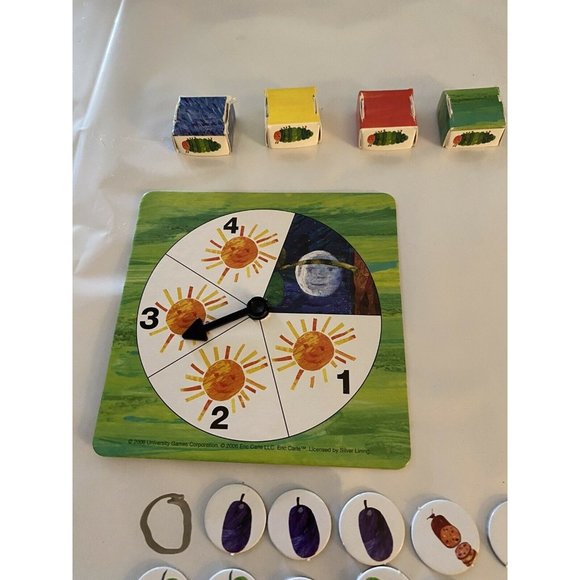 University Games The World Of Eric Carle The Very Hungry Caterpillar Game FLAW - Picture 7 of 8